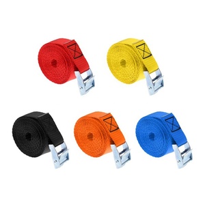 Gancho en d negro estándar, correas de amarre para cámara de 1 pulgada, correa de trinquete de amarre de carga - Product Image 1