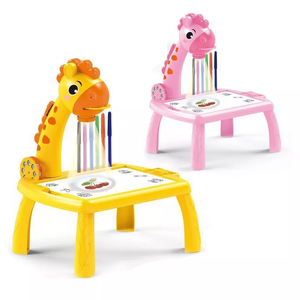 ITTL all'ingrosso di vendita calda educativo disegno giocattolo pittura tavolo per bambini disegno <span class=keywords><strong>proiettore</strong></span> apprendimento scrivania con musica leggera - Product Image 3