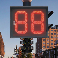 Direkt vom Hersteller Wasserdichte Verkehrssignal-Countdown-Anzeige 2-stelliger LED-Verkehrs-Countdown-Timer
