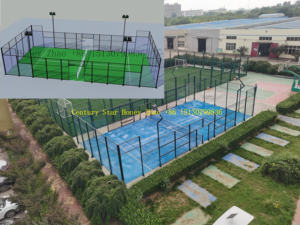 Pista de tenis con <span class=keywords><strong>Pedal</strong></span> panorámico, buena calidad, ensamblado, proveedor dorado - Product Image 5