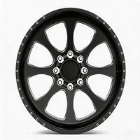 Rines Forjados Pulidos Personalizados de Perfil Profundo 20X14 30X12 24X10 26X14 con 8X180 8X170 6X139.7 para Chevy Silverado 2500