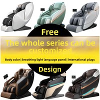 Sillón de Masaje SL-track 3D Zero-gravity Modelo G6 con Bluetooth, Música y Cuidado de Pies, para Uso Doméstico, Masaje Corporal Completo, Totalmente Automático