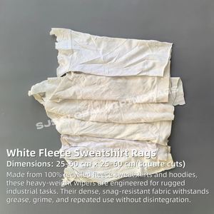 Paños de Limpieza de Algodón Blanco de Alta Absorción de Agua y Aceite, Paños de Algodón para Limpieza, 10 kg - Product Image 2