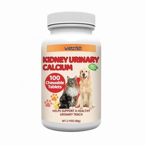 Chien Nutrition Chiot Tablette Supplément Boues Pet <span class=keywords><strong>Cystite</strong></span> Rein Pierre Urinaire Hématurie Prévention Maladie Du Rein Diététique Corée - Product Image 1