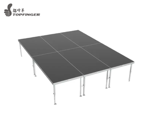 TFR portátil personalizado etapa podio fácil de instalar marco de aluminio altura ajustable etapa plataforma - Product Image 1