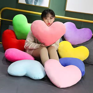 Mới đến tôi yêu bạn hình trái tim trang trí ném gối PP bông mềm sáng tạo Búp bê người yêu Quà Tặng - Product Image 2