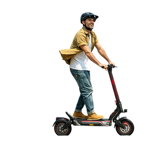 Trottinette électrique ZWHEEL GT1 LITE 2000W*2, moteur puissant, autonomie 60-80km, freins à disque, pliable, étanche, double roue. - Product Image 2