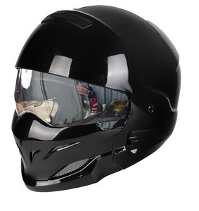 Modulaire opklapbare helm - Afneembare kinbescherming & CCC-gecertificeerd - Product Image 1