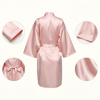 Peignoirs Kimono en Satin et Soie pour Femmes, Mariage, Mariée, Demoiselle d'Honneur, Fête Nuptiale, Robes de Nuit, Vêtements de Nuit, Tenues d'Intérieur
