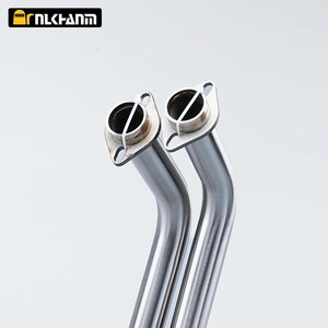 Tubo de Escape Delantero Modificado Leo TOC con Silenciador DB Killer de Acero Inoxidable para Kawasaki Vulcan S650 650s <span class=keywords><strong>650</strong></span> S VN650 Pit Bike Nuevo - Product Image 2