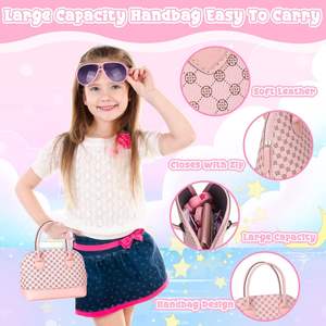 Borsa Giocattolo per Bambine con Trucchi da Principessa, Giochi di Ruolo, Giocattoli e Hobby, Gioco di Travestimento, Giocattolo di Bellezza e Moda per Bambini - Product Image 5