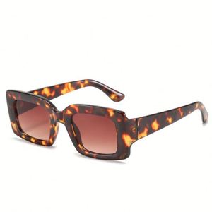 Gafas de Sol Rectangulares Vintage de Moda Personalizadas 2022, Gafas de Sol Cuadradas con Marco Grande para Mujer - Product Image 6