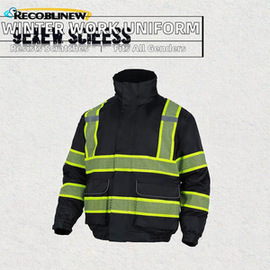 Uniforme d'atelier industriel d'hiver unisexe, vêtements de travail pour ingénieur électricien, certifié CE, polyester résistant à l'abrasion - Product Image 2