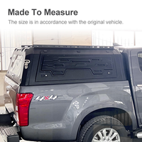 Boîte de rangement en alliage d'aluminium pour lit complet de camping-car pour Isuzu D-Max/Ford F150/GMC Canyon/Toyota Tacoma/Tundra/Nissan Titan