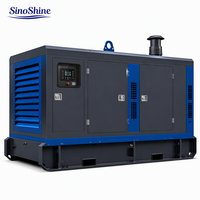 Générateurs à prix d'usine 50kVA 60kVA 120kVA 150kVA 200kVA, groupe électrogène diesel silencieux industriel refroidi par eau de secours