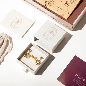 Barley OEM Free Samples Paper Necklace Bracelet Gift Jewelry Sliding Necklace Magnetic Box jewelry boxes with logo luxury