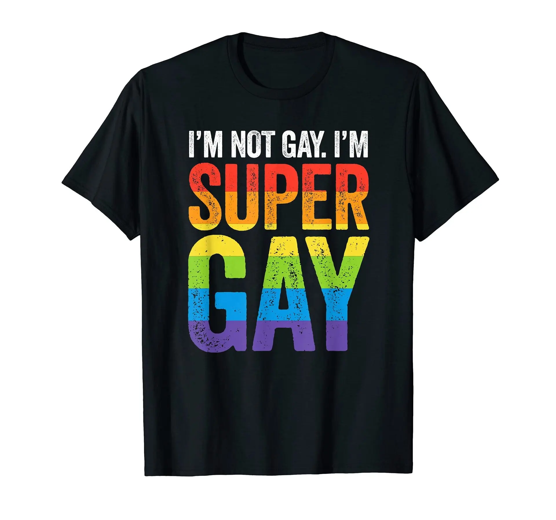 SC Hot Sale Mode Bunte LGBT Pride T-Shirt Sommer Casual Loose Kurzarm Homosexuell Lesben Herren T-Shirts