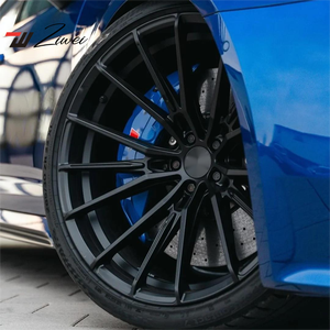 ZW forgiato 5x112 5x120 ruote auto con finitura nera per bmw <span class=keywords><strong>3</strong></span> Serie F30 G20 E90 5 Serie E39 G30 F10 18 19 20 21 cerchi in lega 22 pollici - Product Image 6