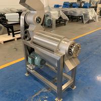 Machine industrielle de pulpage et de battage pour fruits (gojiberry, tomate, pitaya) en acier inoxydable, pulpeur de fruits, presse-agrumes industriel