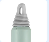 Brosse de nettoyage électrique multifonctionnelle USB de haute qualité avec 2 têtes de brosse, style raclette en plastique