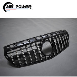 Rejilla delantera de material ABS para coche, parrilla frontal de estilo GT, Clase A, apta para 2012-2015, W176, A180, <span class=keywords><strong>A200</strong></span>, A260, <span class=keywords><strong>precio</strong></span> de fábrica - Product Image 4