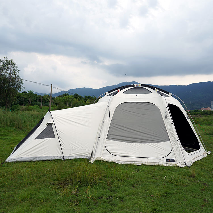 Tente principale et tente de chambre à coucher