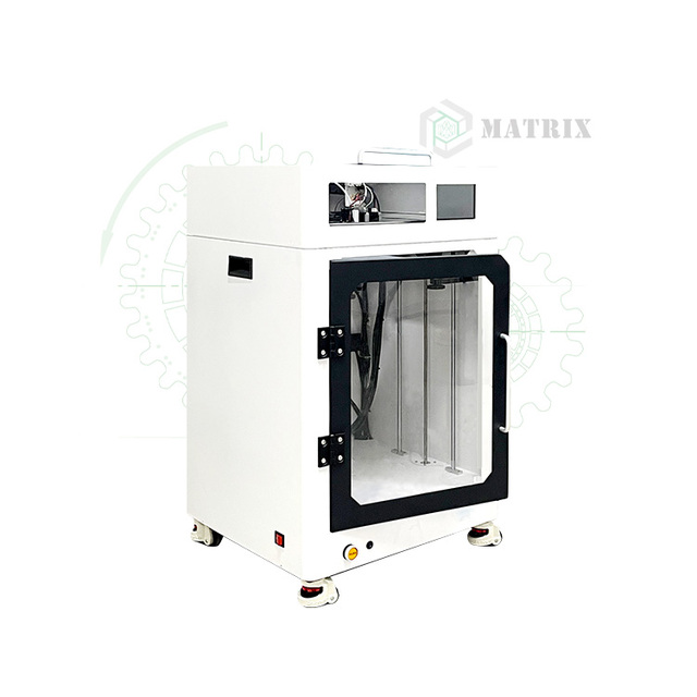 New 300*300*400mm FDM 3D Printer PLA Compatible Cost-Effective Solution Fast Speed Auto Leveling Enclosed Large Industrial