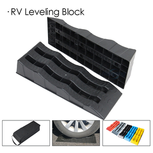 Custom 3-Stage RV Leveling <b>Blocks</b> Ramps for RV Camper Three Stage Wheel Stabilizer Uneven Ground Ramp Factory - Product Image 1