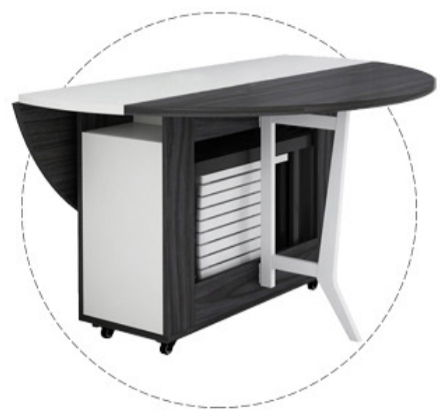 dark grey/warm white