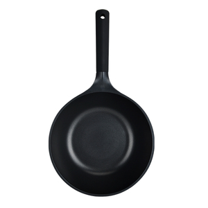 Wok antiadhésif de <span class=keywords><strong>restaurant</strong></span> d'hôtel à la maison pour des cuisinières, wok durable d'intérieur et extérieur de poêle - Product Image 4