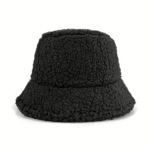 Chapeau Bob Hiver Anti-froid et Coupe-vent Personnalisable avec Logo, Chapeau d'Hiver Chaud et Doux en Peluche Couleur Unie - Product Image 2