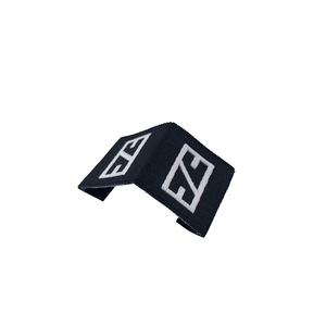 Etiqueta de camiseta Logotipo de marca personalizado Etiqueta tejida Etiquetas de dobladillo para ropa - Product Image 6