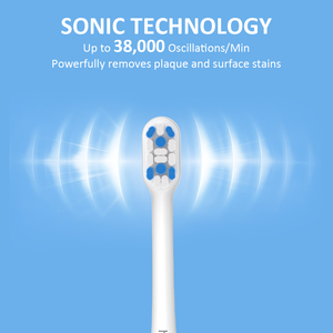 H2ofloss 2000mAh Smart Rechargeable Sonic <strong>Toothbrush</strong> for Adults Travel-Friendly IPX7 <strong>Pressure</strong> <strong>Sensor</strong> <strong>Electric</strong> Wave Sweeping - Product Image 3
