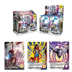 Vente en gros de cartes de collection KAYOU Marvel Wave5 CR MR Iron Man <span class=keywords><strong>Spider</strong></span>-Man Captaines America Hulk Thor Movie Boy Game Card Toys - Product Image 2