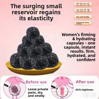 Capsule de réparation intime hydratante et antibactérienne Wujinwan Cnidium Monnieri pour le resserrement vaginal et l'hydratation contre la sécheresse, pour les femmes d'âge avancé