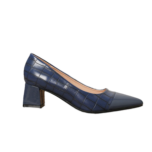 Escarpins Compensés à Talons Hauts et Épais Grande Taille 36-45, Chaussures de Soirée Anti-Dérapantes à Enfiler pour Femmes, Été et Automne - Product Image 5