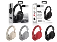 Headphone nirkabel, headphone nirkabel, Headset latensi rendah dengan mikrofon untuk panggilan telepon untuk perjalanan rumah kantor