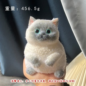 ของเล่นแมวน้อยน่ารักแบบจำลองใหม่ บีบได้ มีเสียงดนตรี ทำจากยางนิ่ม ช่วยคลายเครียด ของเล่น TPR - Product Image 6