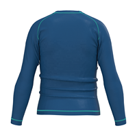 SAKYA BJJ Rash Guards Performance Youth Children Compression Shirts Short Sleeve Anti-UV Unisex Jiu Jitsu MMA Surfing Wear 220g