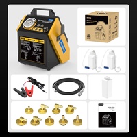 AUTOOL AST612 Machine de vidange d'huile de frein pour voiture avec bouteille de recyclage de 1L, kit de pompe de purge de liquide de frein pour B-enz