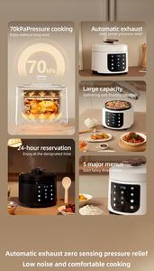 Cuisinière multifonctionnelle intelligente numérique commerciale lente, la meilleure cuisinière à pression électrique multifonctionnelle industrielle - Product Image 3