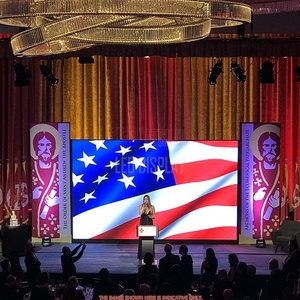 Màn Hình Hiển Thị Led Trong Nhà Jumbo P2 Cỡ Lớn 3M X 2M P1.25 P1.56 P1 2Mm 1.5Mm Giá Màn Hình - Product Image 1