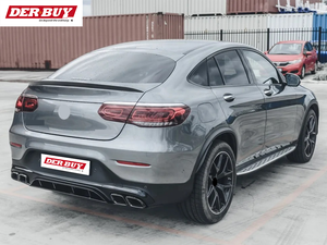 Pour <span class=keywords><strong>Mercedes</strong></span> Benz <span class=keywords><strong>GLC</strong></span> <span class=keywords><strong>coupé</strong></span> C253 2020 2021 <span class=keywords><strong>2022</strong></span> GLC63 AMG voiture Auto avant pare-chocs arrière diffuseur accessoires Kit de carrosserie - Product Image 6