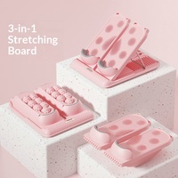 Planche d'étirement inclinée en plastique pour femmes, pour l'exercice, le massage des jambes et des mollets, le yoga et le fitness en intérieur