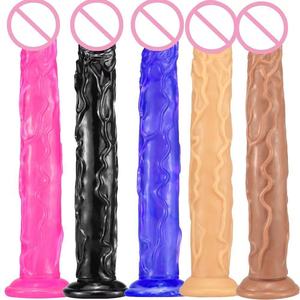 Dildo de Silicona Enorme de 34 cm (<span class=keywords><strong>13</strong></span>,5 Pulgadas), Consolador Realista Grande para Mujeres y Hombres, Producto para Adultos - Product Image 1