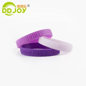 Custom Cheap Silicone Wrist Band / Silicone bracelet Bulk Sale Custom Printing Rubber Silicone Wristband