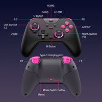 Control Inalámbrico Multiplataforma EasySMX en Oferta, Control para PC Actualizado, Compatible con Black Myth Wukong