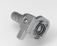 Prix total KRES FF9-50-P vanne à boisseau sphérique à double verrouillage à débit complet raccord rapide pour le refroidissement par liquide du centre de données