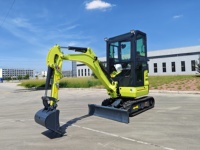 Mini-excavatrice électrique de 1,8 tonne de marque GW18 de bonne qualité, neuve, excavatrice hydraulique industrielle pour les distributeurs d'équipements