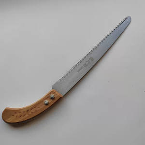 Scie à main Tokunosuke 300 mm avec manche en bois, affûtage sur trois côtés, scie de jardinage pour la taille des arbres - Product Image 3